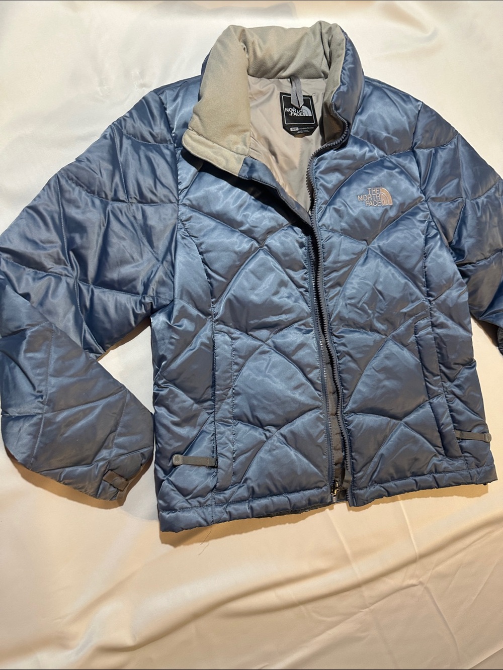 Women’s The North Face Blue Quilted Puffer Jacket